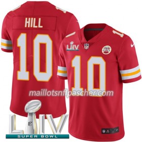 Maillot Kansas City Chiefs Tyreek Hill 10 Nike Rouge 2020 Super Bowl LIV - Homme
